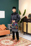 Baju Melayu Tailor Fit - Black