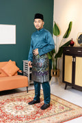 Baju Melayu Tailor Fit - Emerald Green