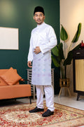 Baju Melayu Tailor Fit - Off White