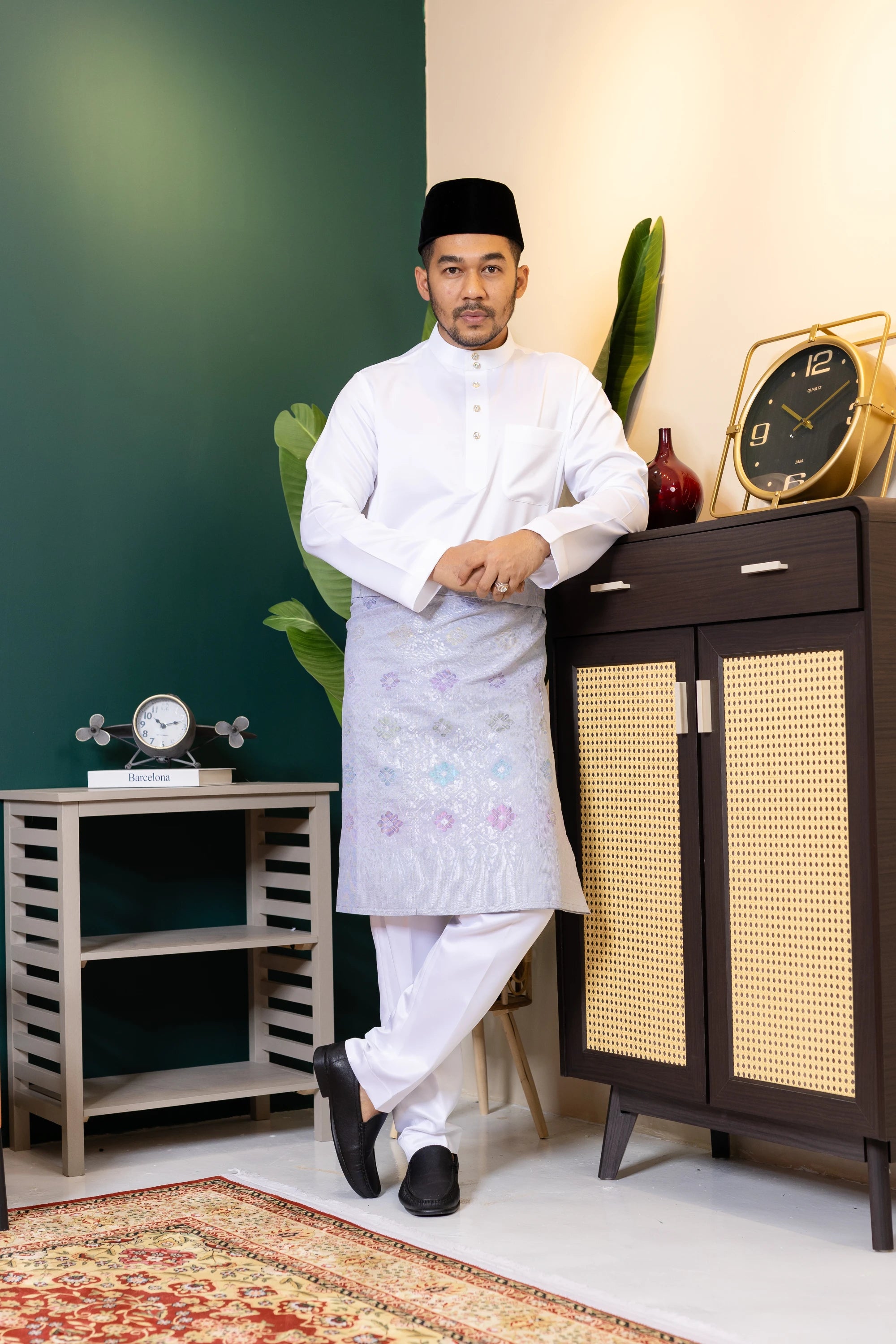 Baju Melayu Tailor Fit - Off White